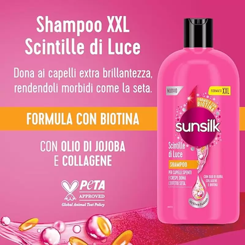 Sunsilk, Sampon Scintille di Luce, Sampon Anti-IncreTit Decurgator 810 ml Bax 6 buc.